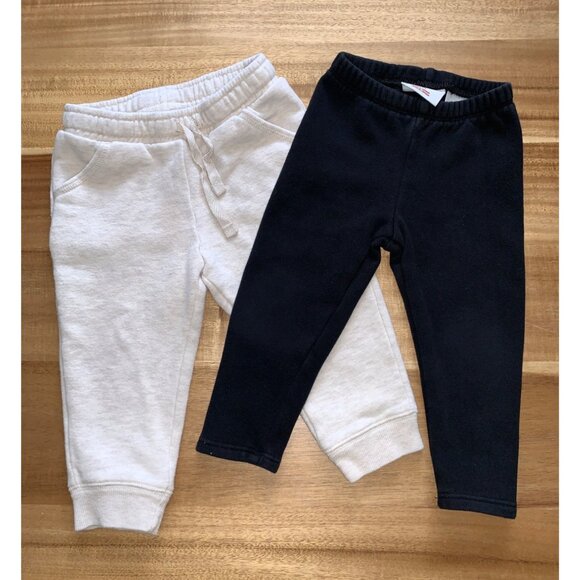 Cat & Jack Baby Boys Jogger Sweatpants & Leggings Set Elastic Waist Size 18M - Picture 1 of 11